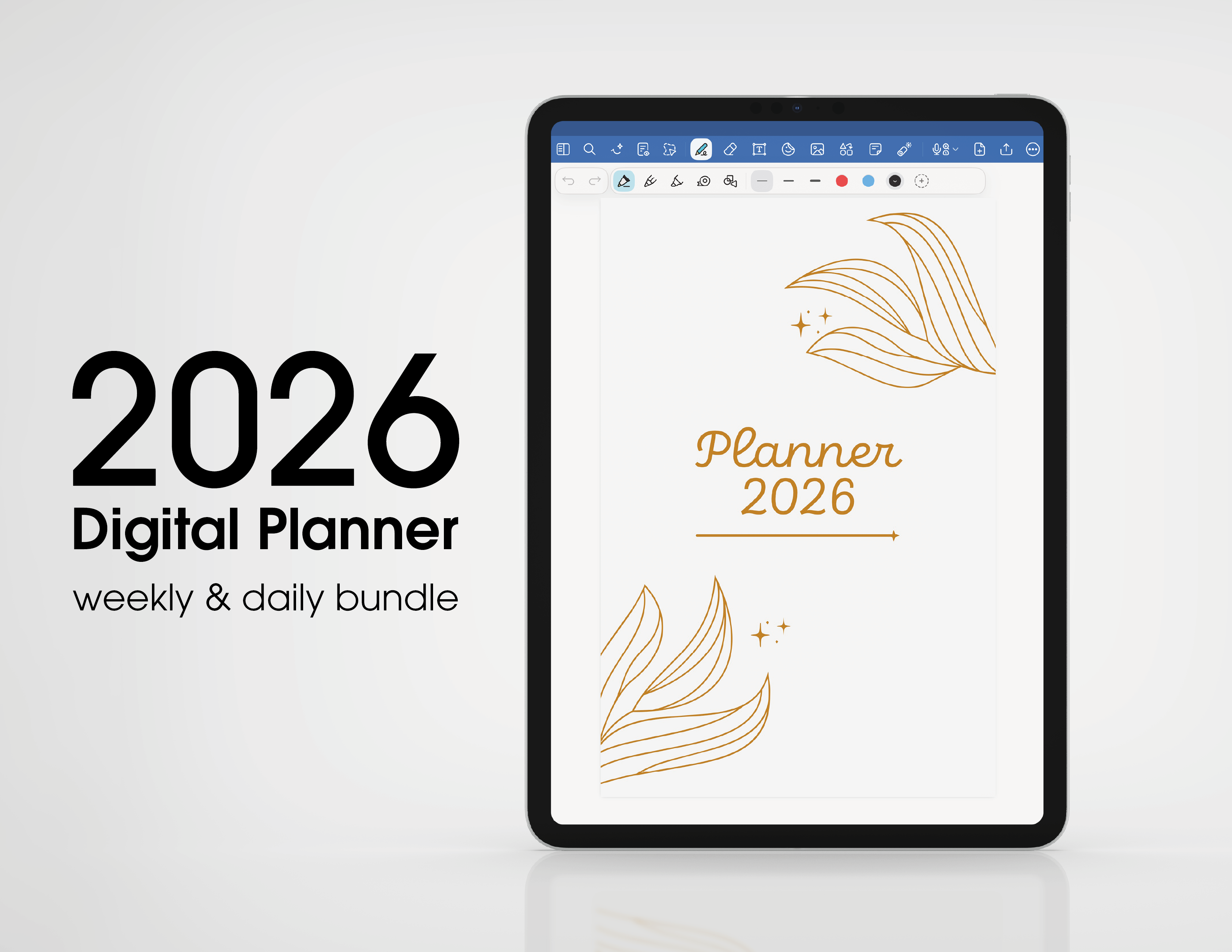 2026 Digital Planner - Beige Breeze