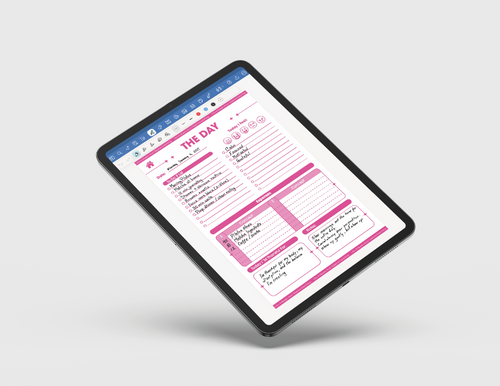 2026 Digital Planner - Pretty Pink